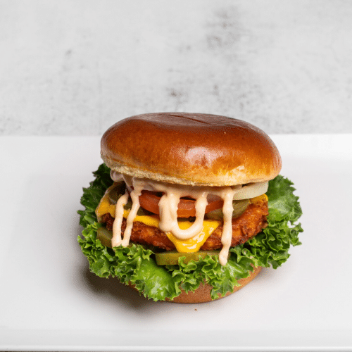 Spicy Crunchy Chickenburger