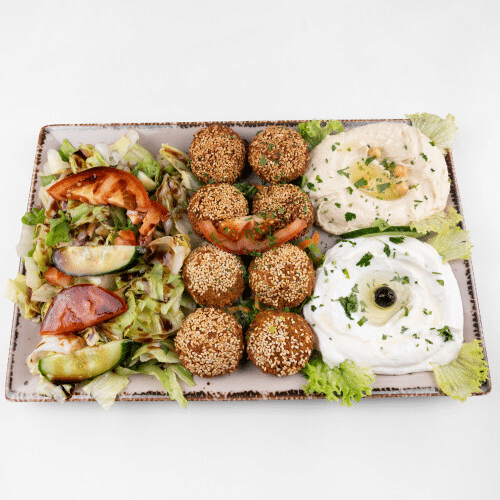 Falafel-Teller