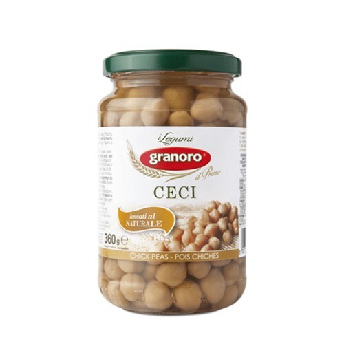 Kichererbsen gekocht in Salzlake 30738