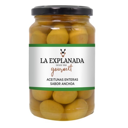 Grüne Oliven m.K Anchoviesaroma 21052