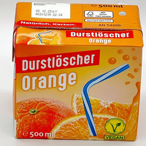 Durstlöscher Orange 0,5l