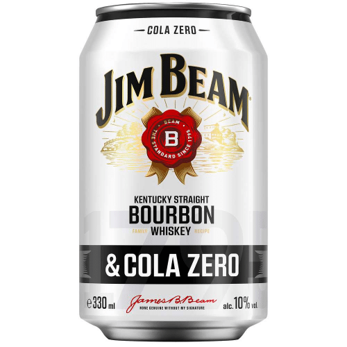 Jim Beam White & Cola Zero 0,33l