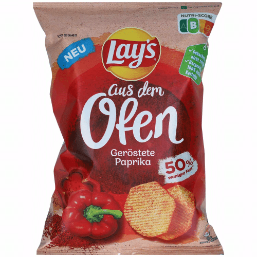 Lays aus dem ofen geröstete Paprika
