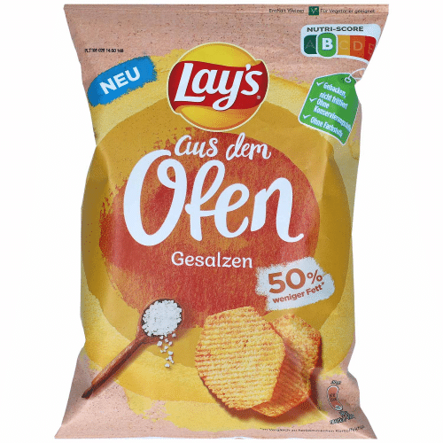 Lays aus dem ofen Gesalzen