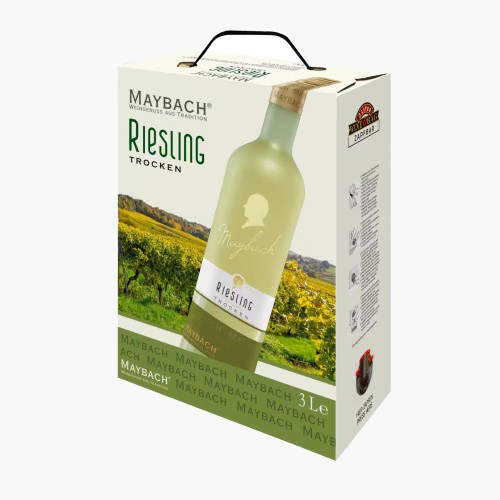 Maybach Riesling QbA, trocken, Bag-in-Box, 3,0l (11,5%)
