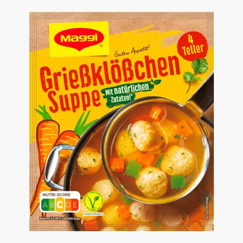 Maggi Guten Appetit Grießklößchen Suppe 50g