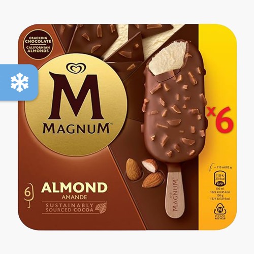 Magnum Almond 660ml (6x110ml)