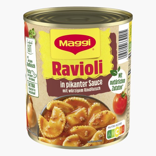 Maggi Ravioli in pikanter Sauce mit Fleisch 800g
