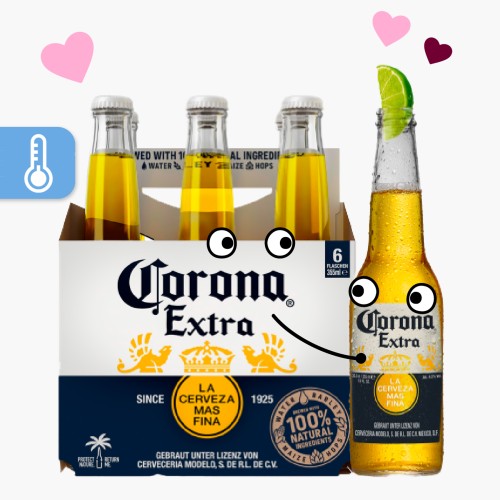 Corona Extra 6x0,355l (4,5% vol.)