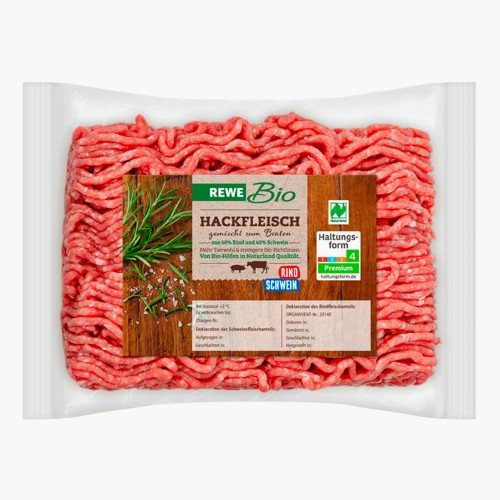Rewe Bio Hackfleisch gemischt 400g