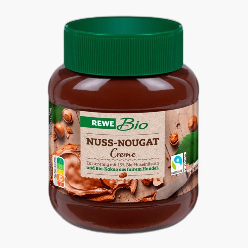 Rewe Bio Nuss-Nougat-Creme 400g