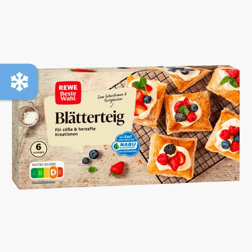 Rewe Beste Wahl Blätterteig 450g