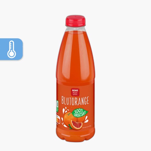 Rewe Beste Wahl Direktsaft Blutorange mit Fruchtfleisch 1l