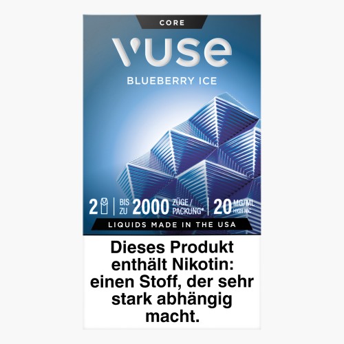 Vuse Pod Blueberry Ice 20mg Nikotin 2 Caps