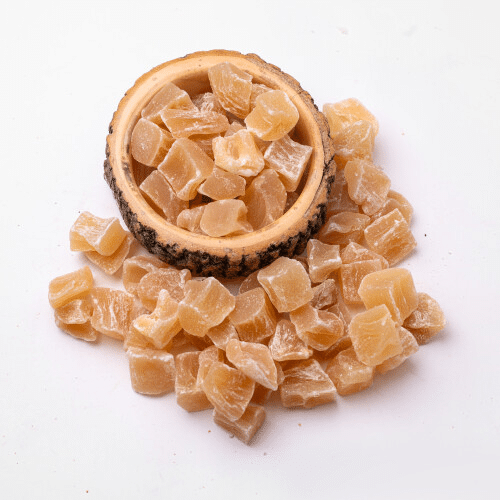 Ingwer Stücke gesüßt 200 g.