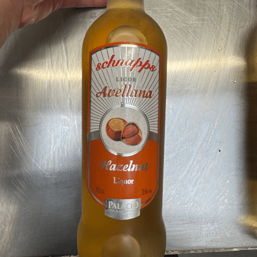 Hazelnut liquor