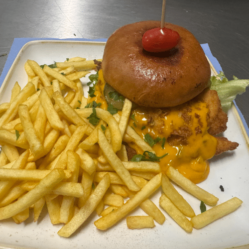 Schinzel Cheese Burger