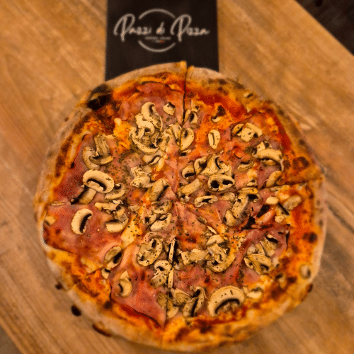 Pizza Prosciutto e Funghi