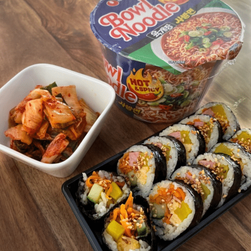Kimbap Set Menü