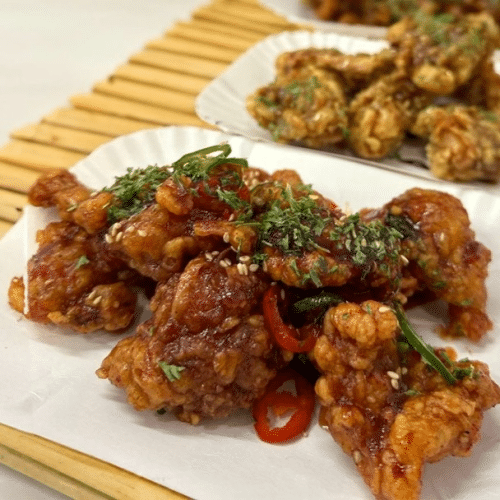 Koreanische Chicken (Soja)