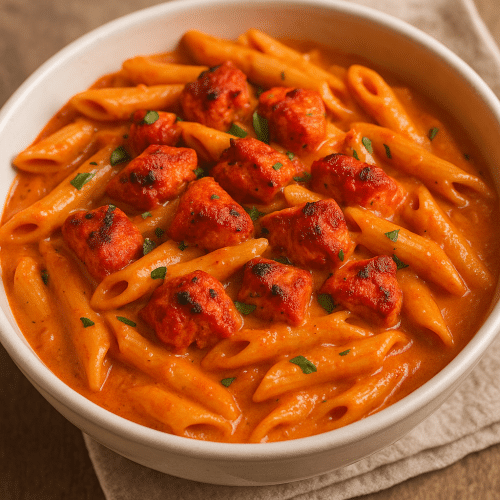 Neu: Pasta Chicken Tikka