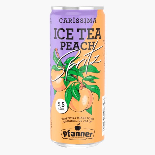 Carissima Ice Tea Peach Spritz Pfanner 250ml (5,5% vol.)