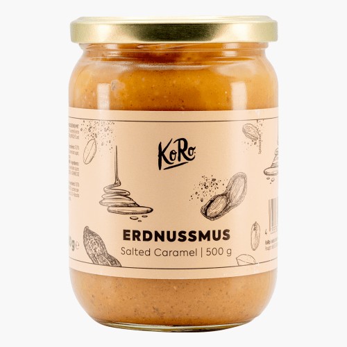 KoRo Erdnussmus Salted Caramel 500g