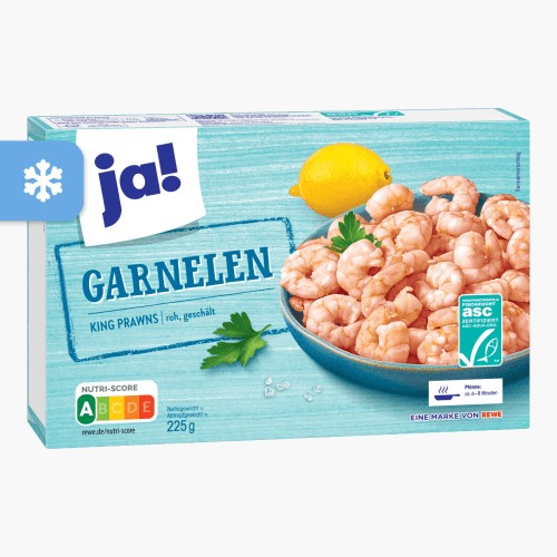 Ja! Garnelen King Prawns 225g