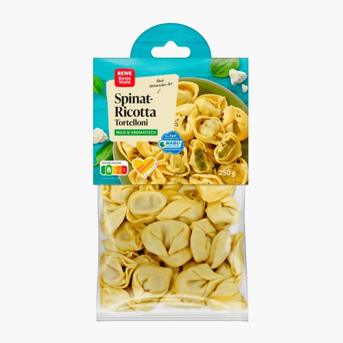 Rewe Beste Wahl Tortelloni Spinat-Ricotta 250g