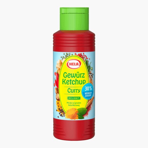 Hela Gewürzketchup 30% weniger Zucker 300ml