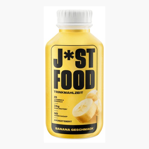 JUST FOOD Trinkmahlzeit Banane 500ml