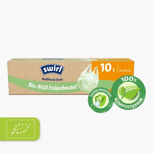 Swirl Müllbeutel Bio 10L 10 Stück