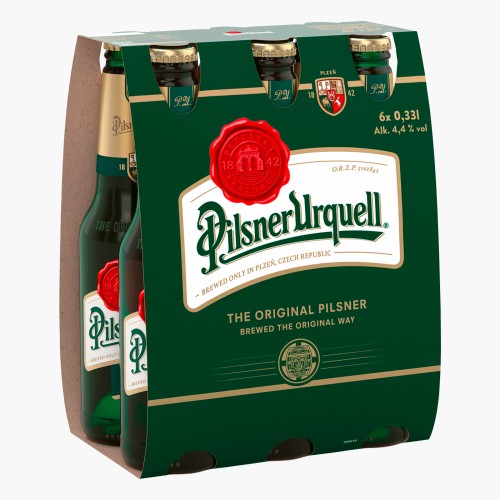 Pilsner Urquell (4,4 % vol.) 6x0,33l MW