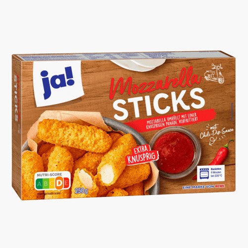 Ja! Mozzarella Sticks 250g