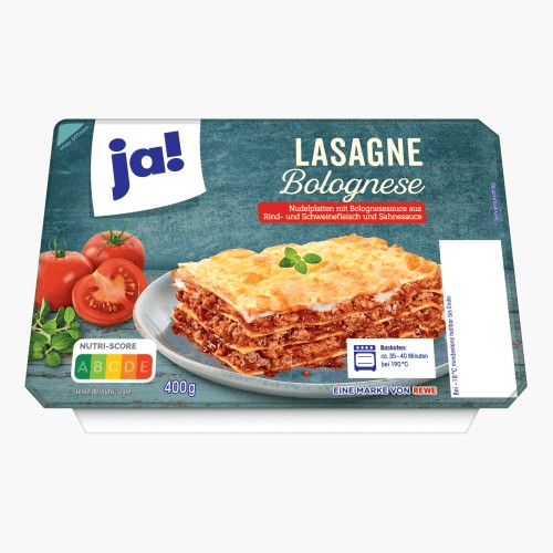 Ja! Lasagne Bolognese 400g
