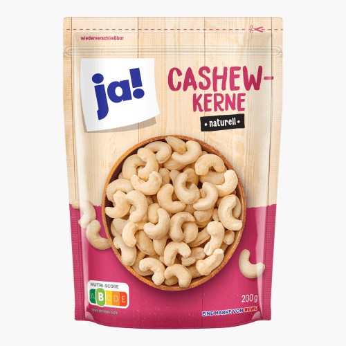Ja! Cashewkerne natur 200g