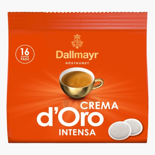 Dallmayr Crema d'Oro intensa 112g, 16 Pads