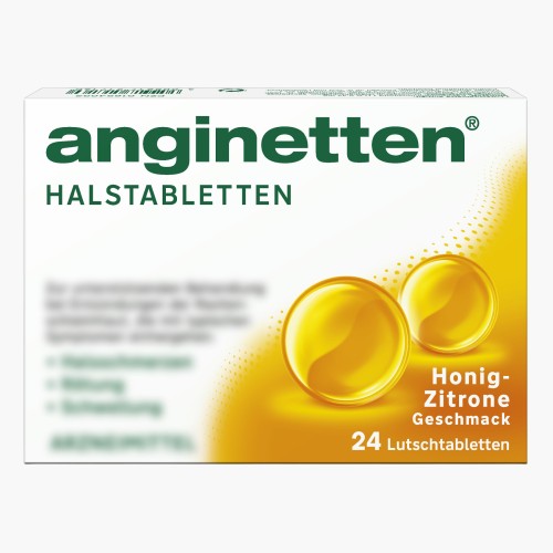 Anginetten Halstabletten Honig-Zitrone 24 Stk.