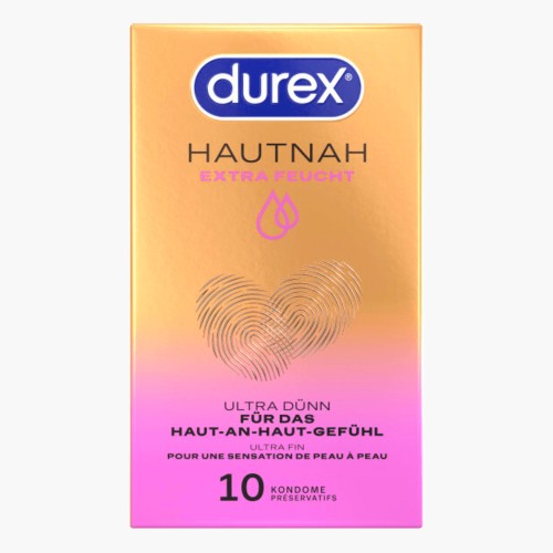 Durex Hautnah Extra Feucht Kondome – 10 Stück