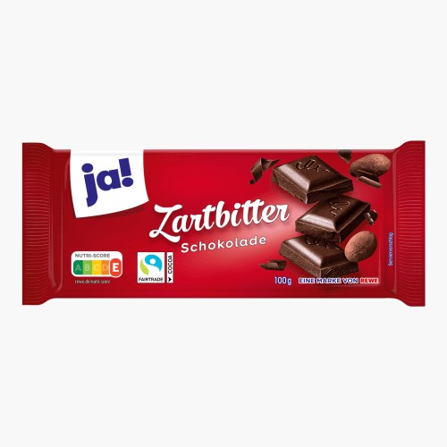 Ja! Zartbitter-Schokolade 100g