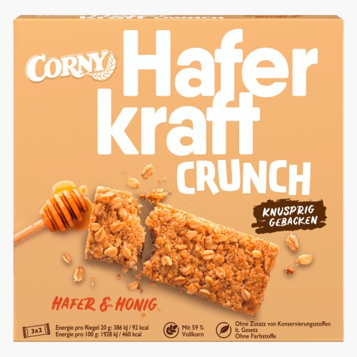 Corny Crunch Hafer & Honig 3x40g