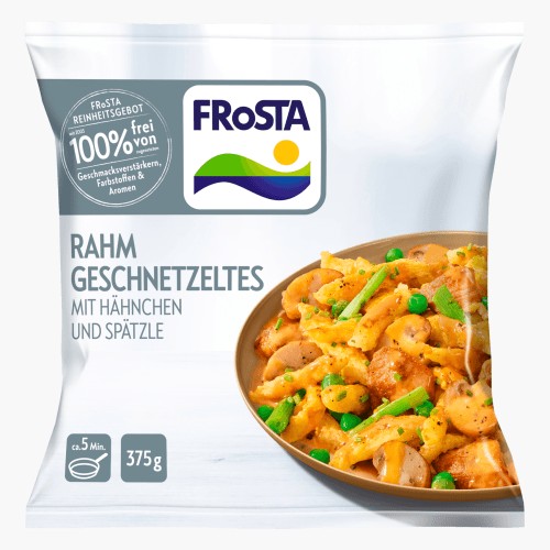 Frosta Kleine Mahlzeit Rahm-Geschnetzeltes 375g