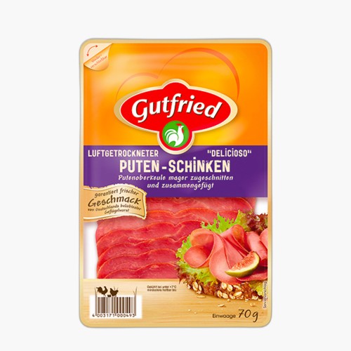 Gutfried Putenschinken Luftgetrocknet 70g