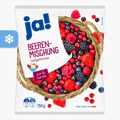 Ja! Beerenmischung 750g