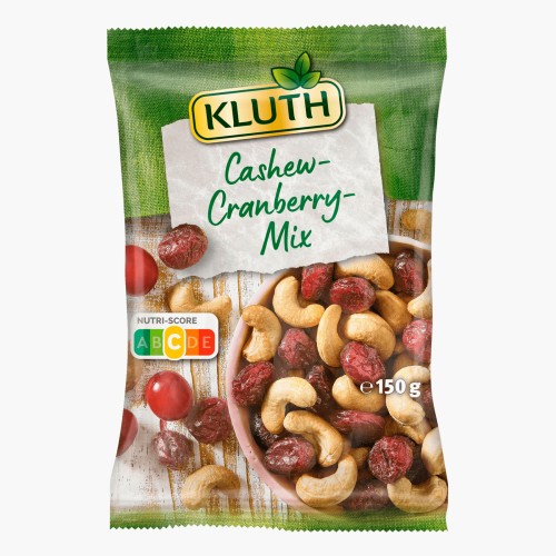 Kluth Cashew Cranberry Mix 150g