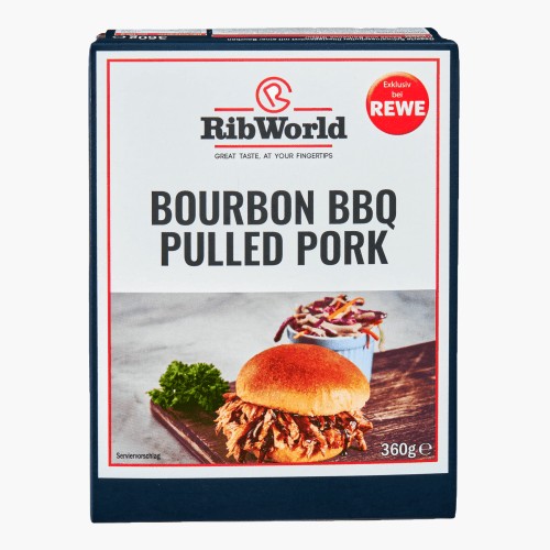 RibWorld Bourbon BBQ Pulled Pork 360g