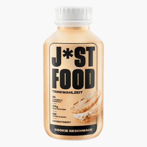 JUST FOOD Trinkmahlzeit Cookie 500ml