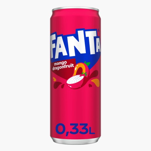 Fanta Mango & Dragonfuit 0,33l Dose