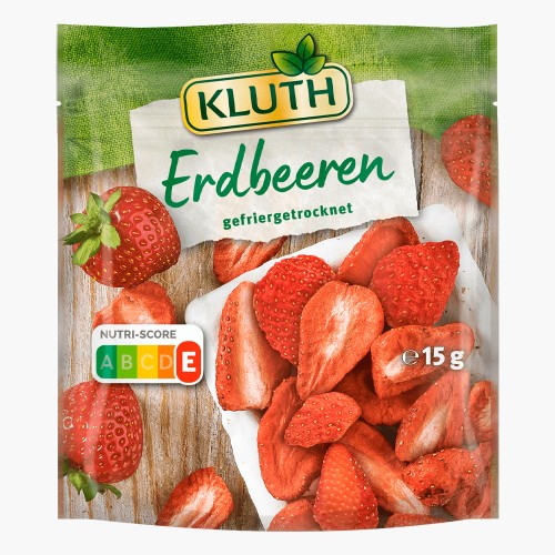 Kluth Erdbeeren gefriergetrocknet 15g