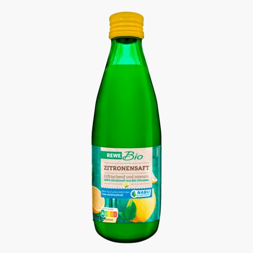 Rewe Bio Zitronensaft Direktsaft 250ml MW